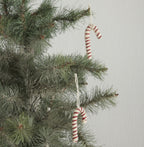 24 Piece Set- Iconic Christmas Mini Tabletop Tree Set- Hand Felted Wool Arcadia Home - Che Cose Belle