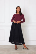 Stevie Skirt in Black