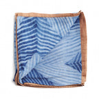 Samu Hand Crafted  Shibori Print Silk Chiffon Sqaure Scarf