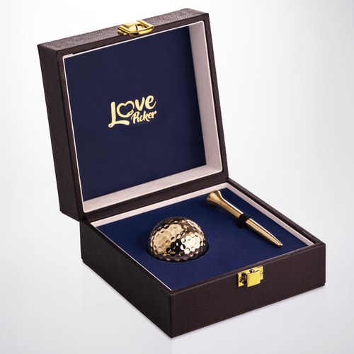 24K Gold - Dipped Golf Ball & Tee Set – For the Golfer Who Has Everything - Che Cose Belle
