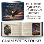 250 Years of American History: America's 250th Anniversary Coffee Table Book (200 Pages) - Che Cose Belle