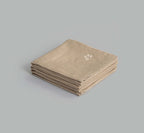 S/4 Linen Hand Embroidered Napkins