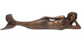25"L Copper finish Little Dreamy Lying Mermaid - Che Cose Belle