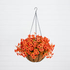 26" UV Resistant Autumn Artificial Daisy Fall Plant and Hanging Basket DIY Kit (Indoor/Outdoor) - Che Cose Belle