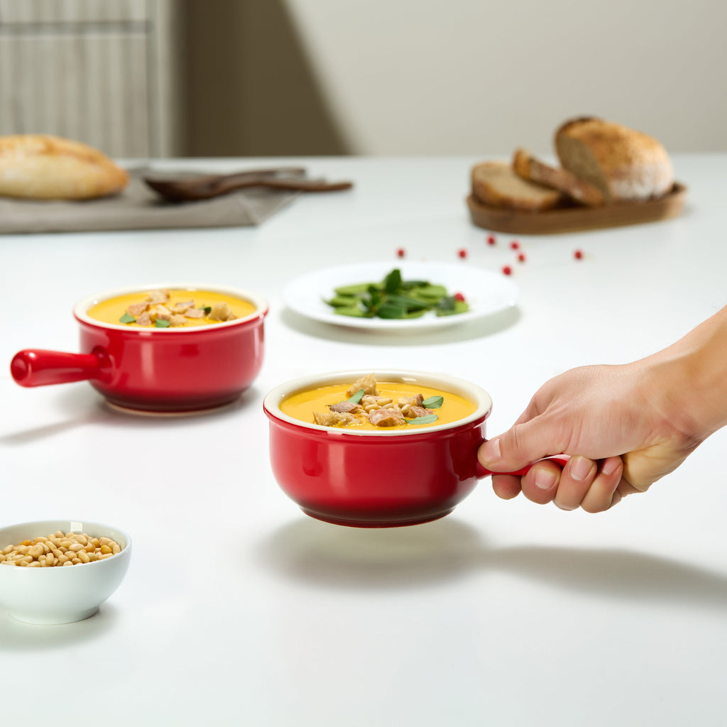French Onion Soup Crocks, 18 oz, Set of 4