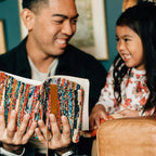 Sari & Leather Travel Journal