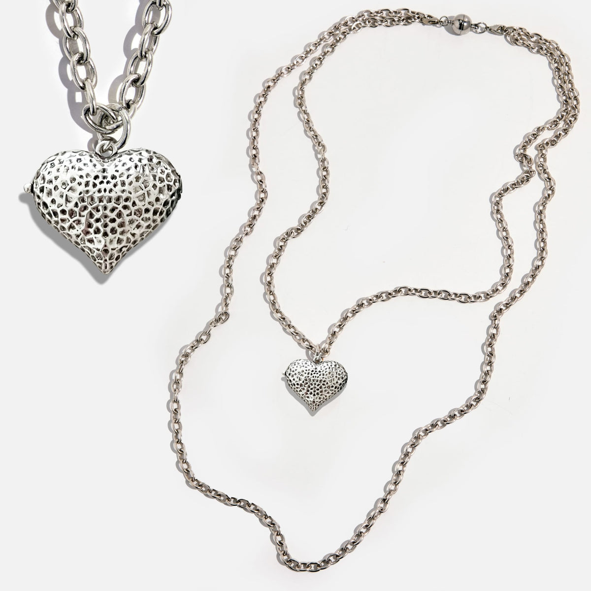Follow Your Heart Heart Locket Essential Necklace