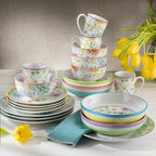 Charlotte 16 - Piece Stoneware Dinnerware Set - Che Cose Belle