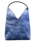 The Nancy Ann | Hand-Tooled Leather Shoulder Bag