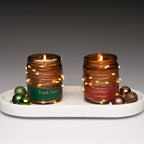 Fresh Woods + Holidays Holiday Duo — 2-Piece Christmas Soy Blend Candle Set