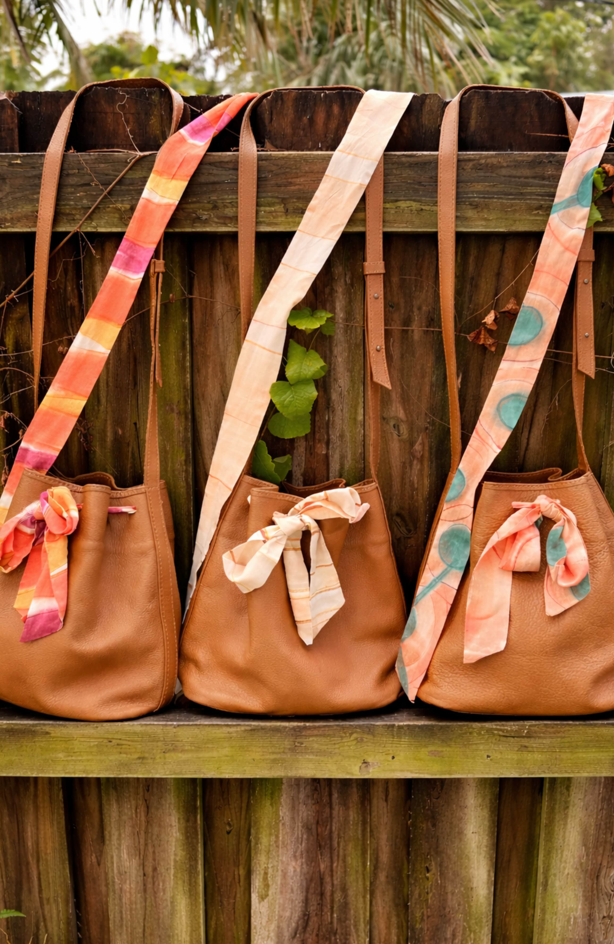 Haitian Scarf Bucket Bag