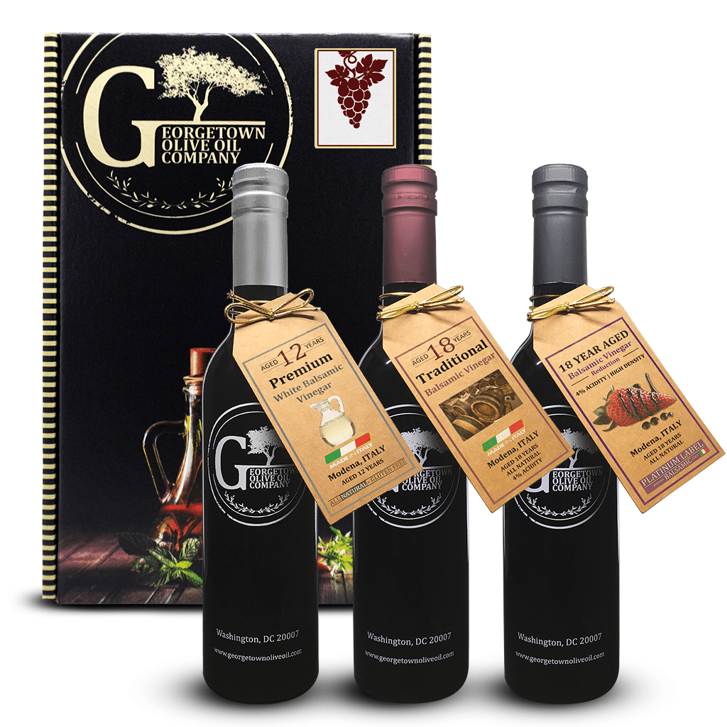 3 Bottle Aged Balsamic Vinegar Gift Set - Che Cose Belle