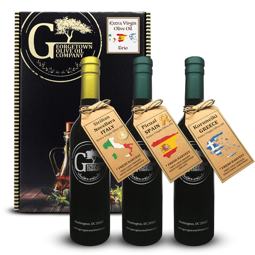 3 Bottle Extra Virgin Olive Oil Gift Set - Che Cose Belle