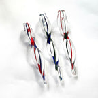 3 Handmade Glass Icicle Ornaments - Beautifully Wrapped for Holiday Giving! - Che Cose Belle