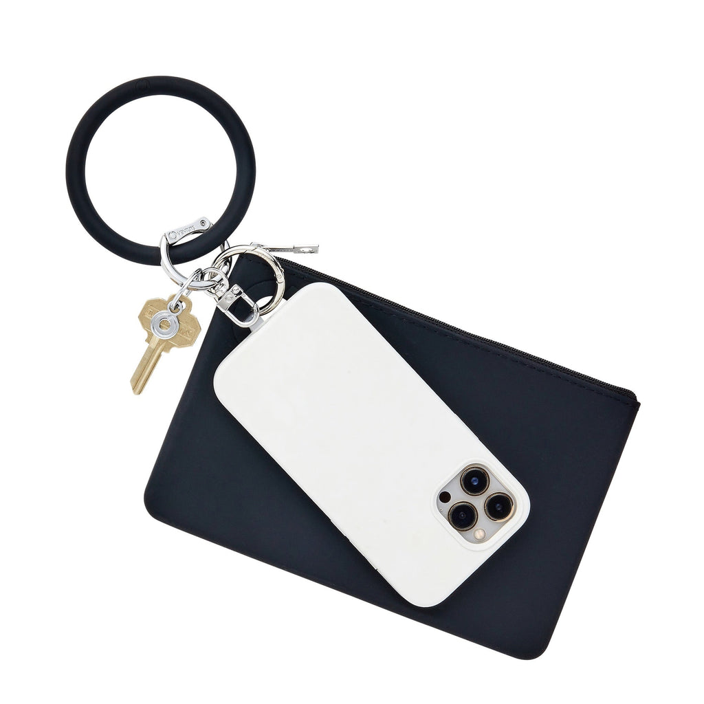 Large Pouch Wristlet Set - Black
