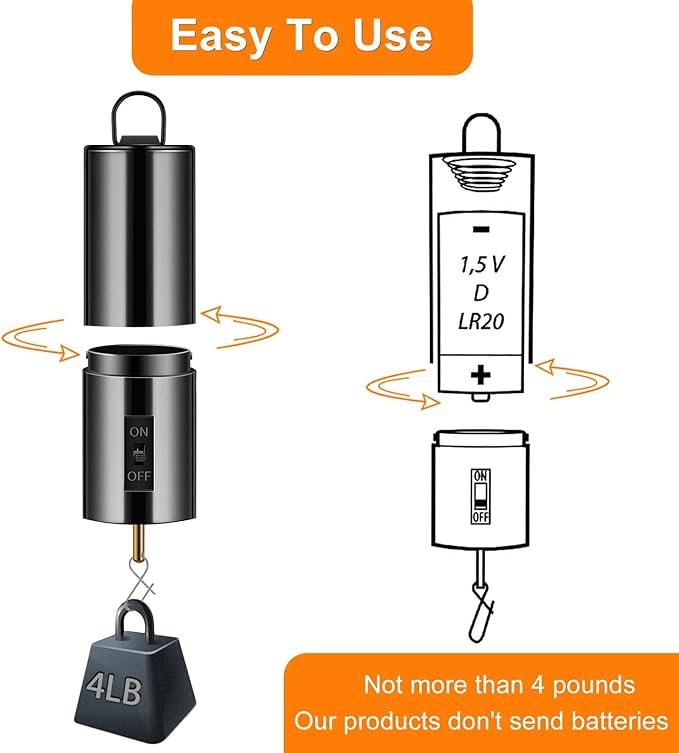 3 Pack Wind Spinner Motor Hanging Display Motor Battery Operated 20 RPM Rotating Motor Multi-Purposes for Wind Spinner Mobile Yard Decor Hanging Ornament Outdoor Sculptures-Medium Speed (3 Pcs Black) - Che Cose Belle