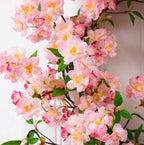 30” Artificial Pink Cherry Blossom Wreath - Che Cose Belle