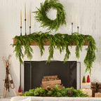 30'' Real Touch Norfolk Pine Christmas Wreath - Che Cose Belle