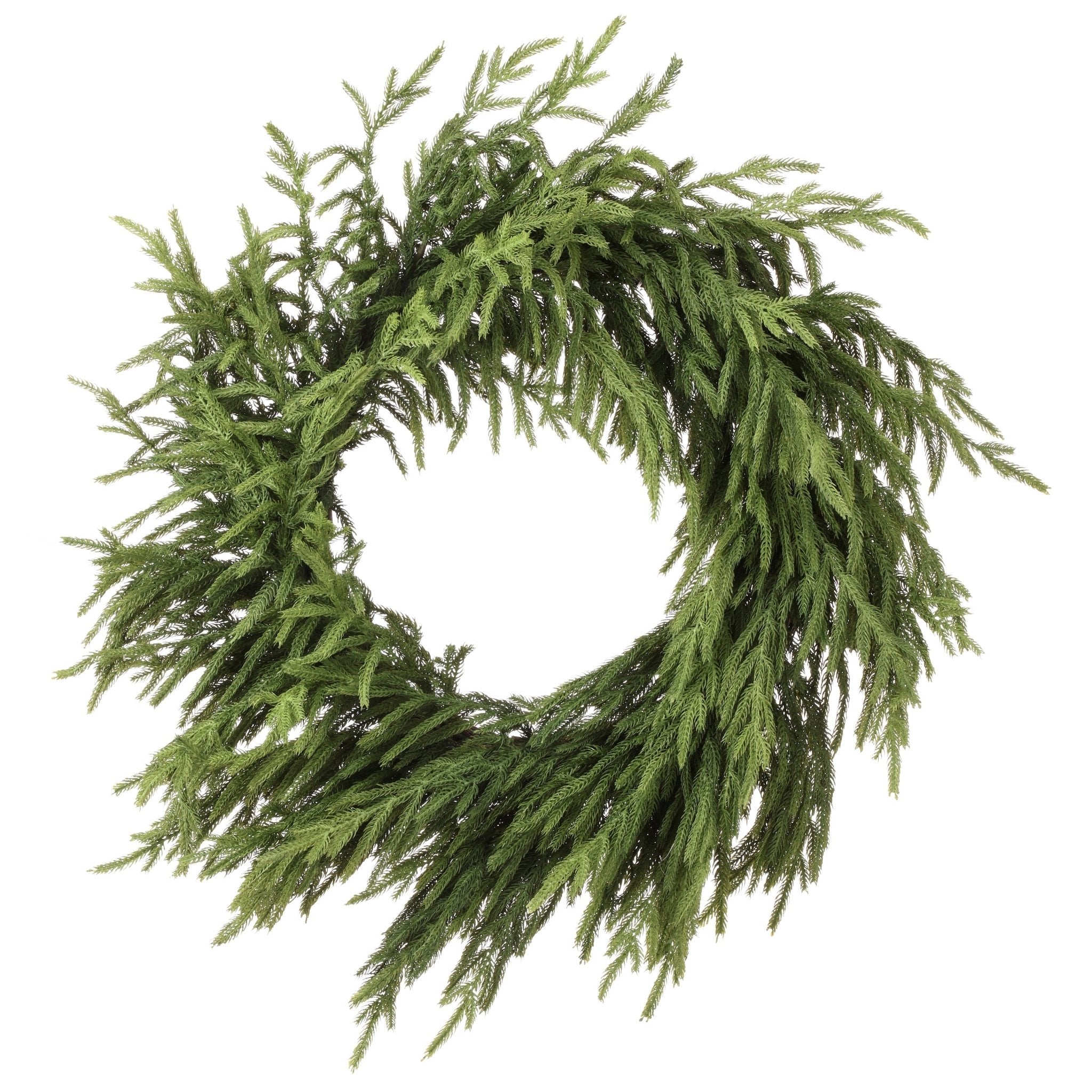 30'' Real Touch Norfolk Pine Christmas Wreath - Che Cose Belle