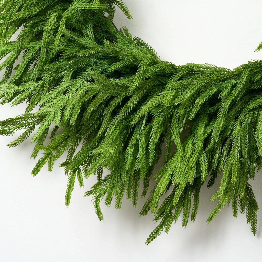 30'' Real Touch Norfolk Pine Christmas Wreath - Che Cose Belle