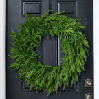 30'' Real Touch Norfolk Pine Christmas Wreath - Che Cose Belle