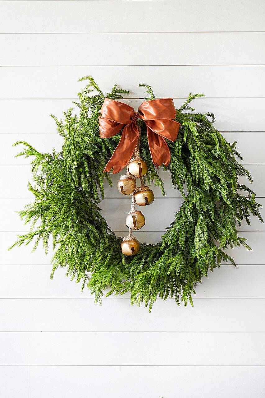 30'' Real Touch Norfolk Pine Christmas Wreath - Che Cose Belle