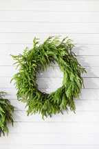 30'' Real Touch Norfolk Pine Christmas Wreath - Che Cose Belle