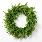 30'' Real Touch Norfolk Pine Christmas Wreath - Che Cose Belle
