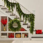 30'' Real Touch Norfolk Pine Christmas Wreath - Che Cose Belle