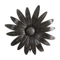 30” x 30” Brushed Metal Daisy Flower Sconce Candle Holder Wall Art Decor - Che Cose Belle