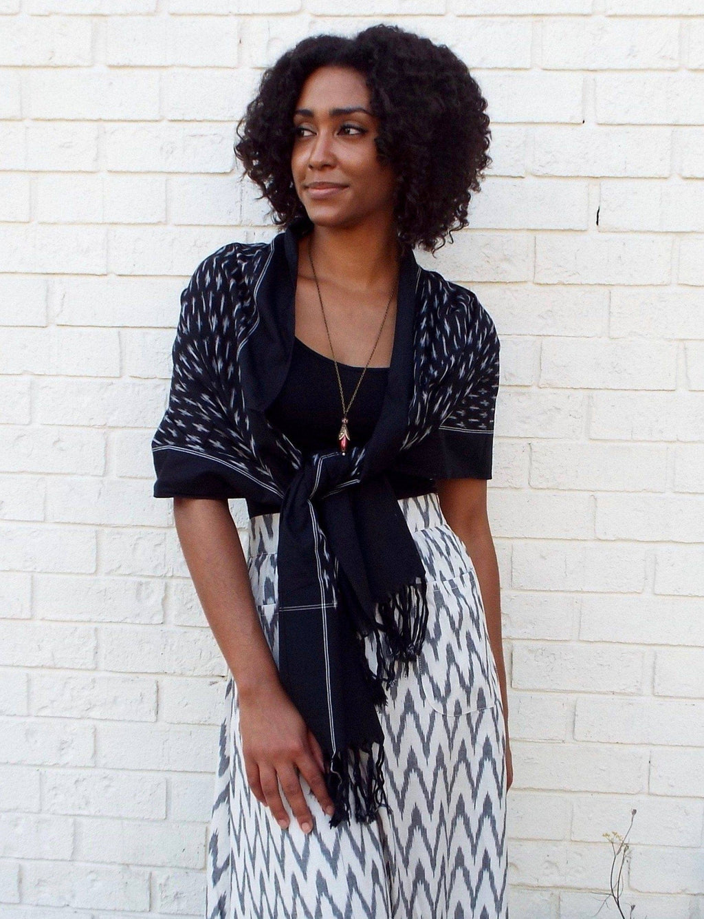 Classic Navy Scarf