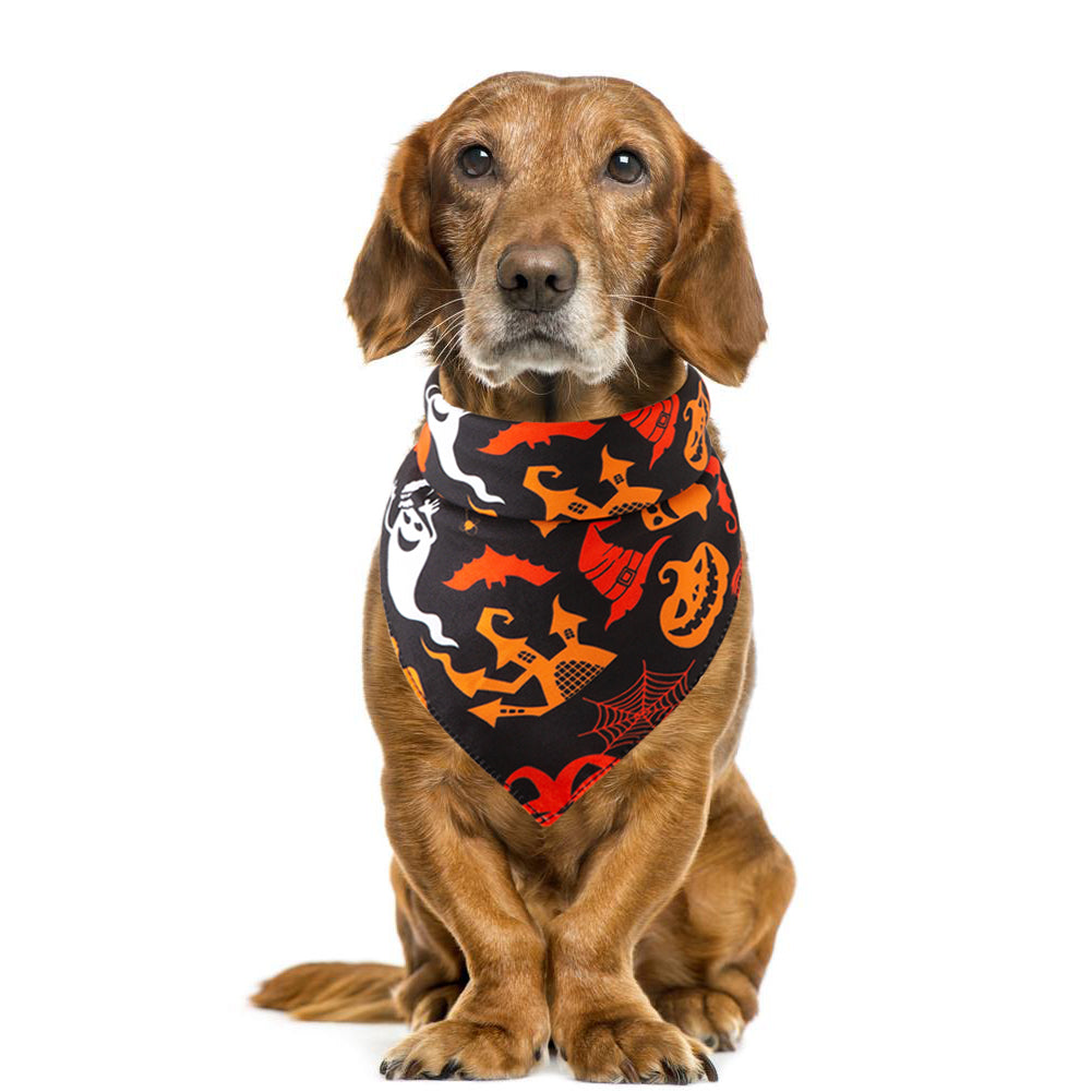Halloween pet bandana