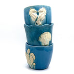 Ocean Grotto Seahorse Footed Planter - Che Cose Belle