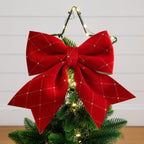 34" UV Resistant Pre-Lit Artificial Spiral Pop Up Christmas Tree with 45 LED Lights and Bow Topper (Indoor/Outdoor) - Che Cose Belle