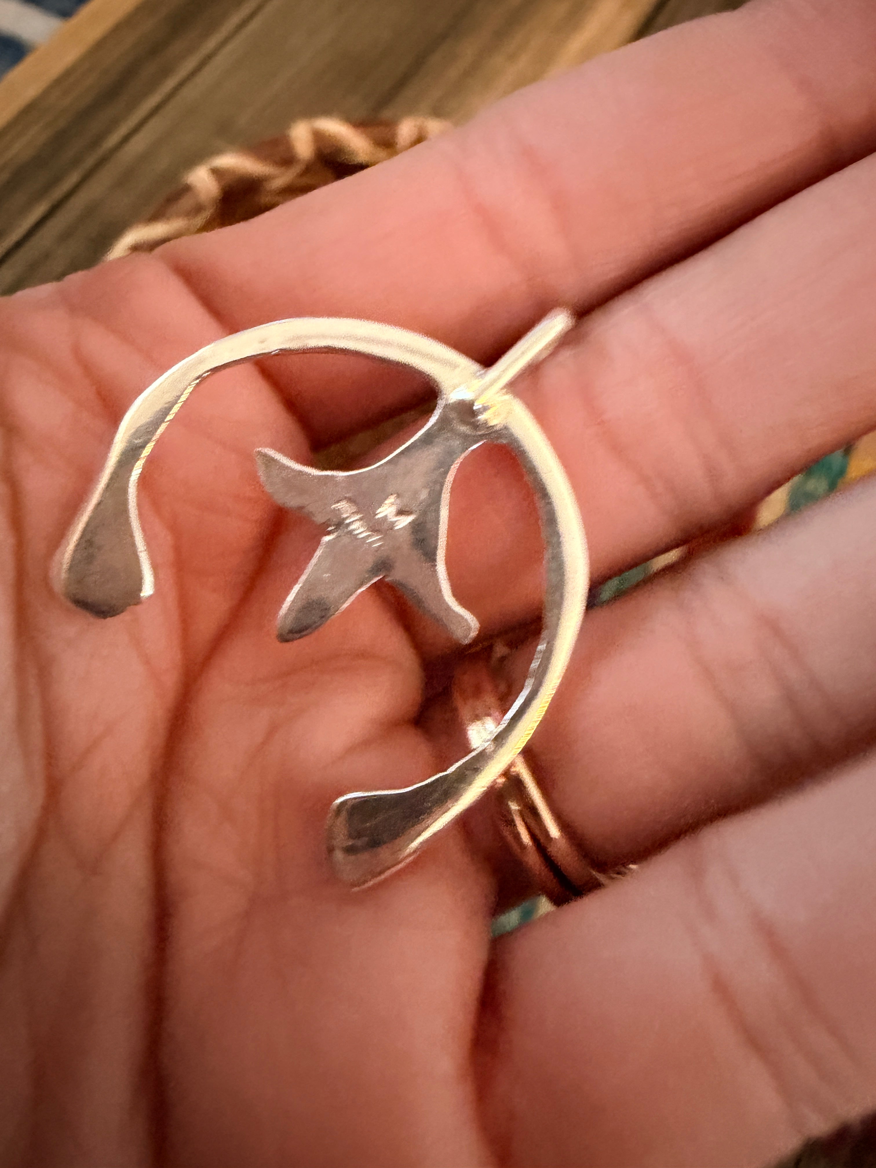 Handcrafted Sterling Silver & Black Onyx Naja Pendant by Joseph Martinez