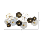 3.5’ x 2’ Urban Layered Metal Wall Art Decor - Che Cose Belle