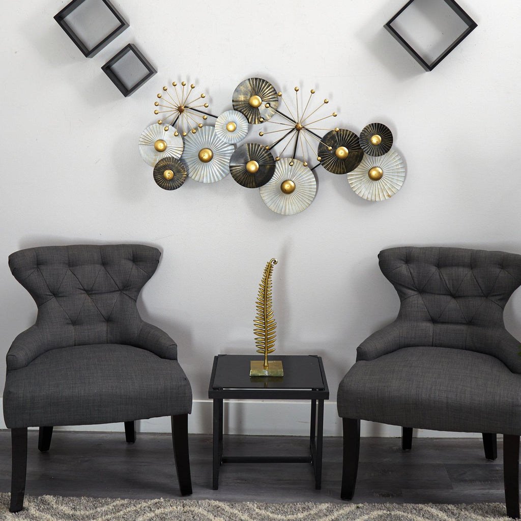 3.5’ x 2’ Urban Layered Metal Wall Art Decor - Che Cose Belle