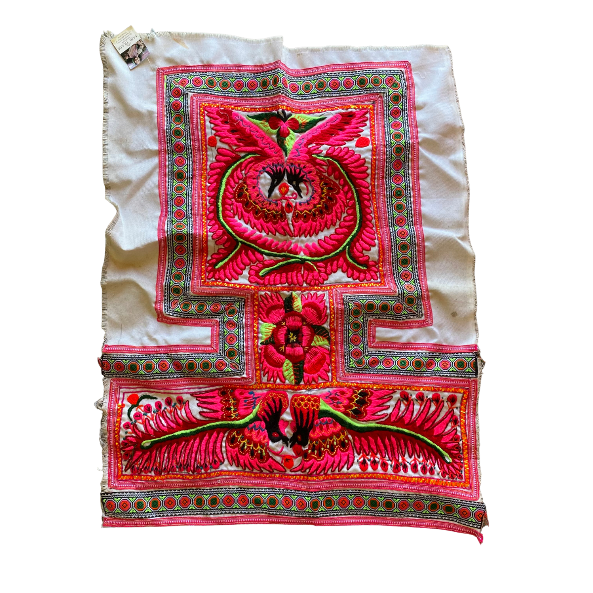 Hmong Traditional Baby Carrier Textile - Thailand