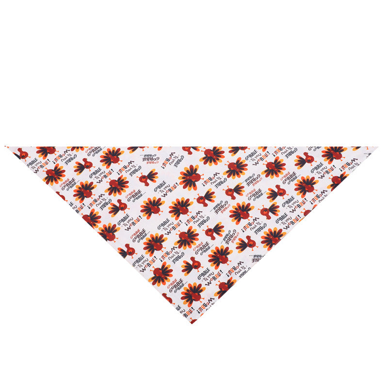 Turkey Thanksgiving Pet Bandana