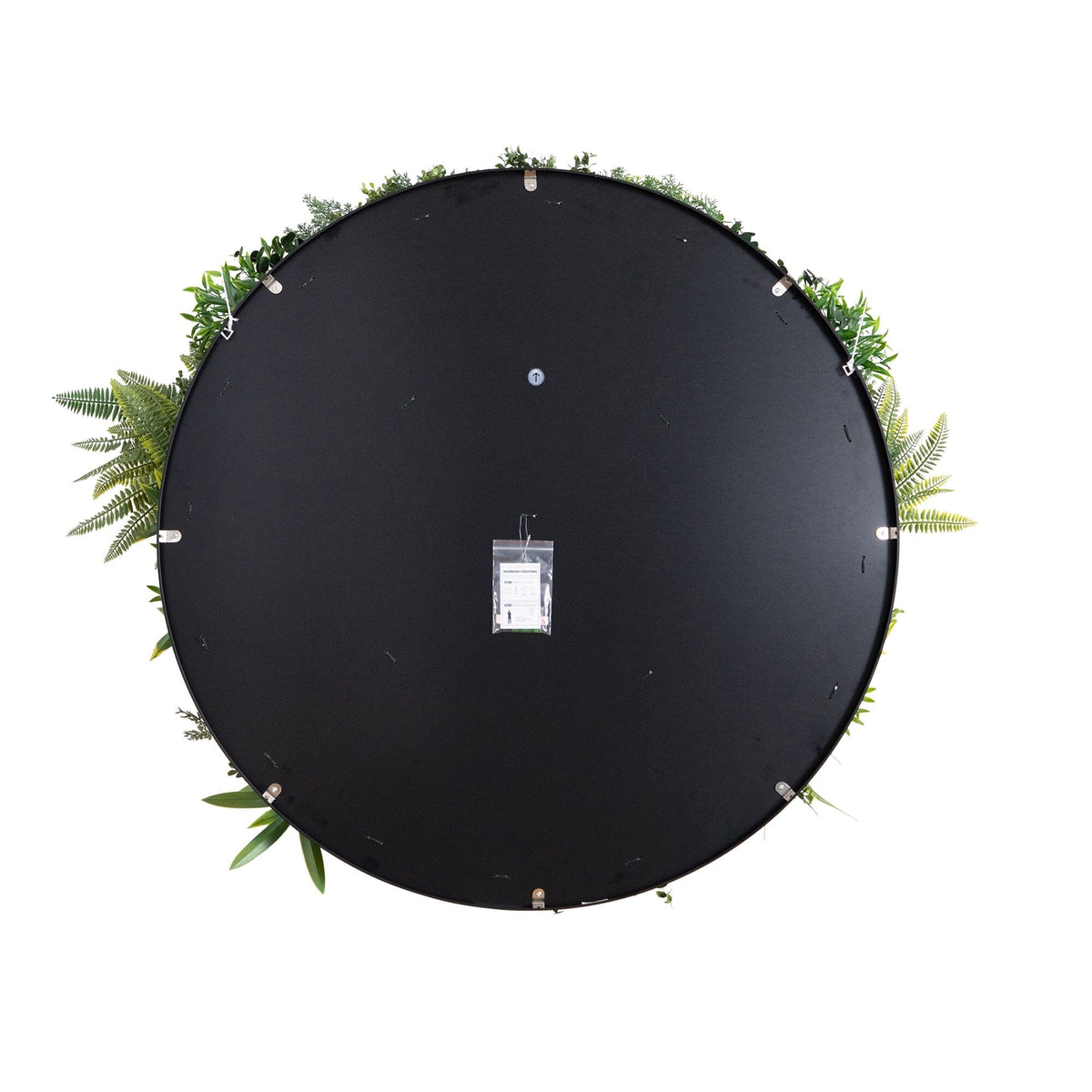 38” UV Resistant Amazon Rainforest Artificial Living Wall Art Panel in Black Aluminum Frame - Che Cose Belle