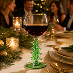 Natale Stemmed Wine Glassware, Single
