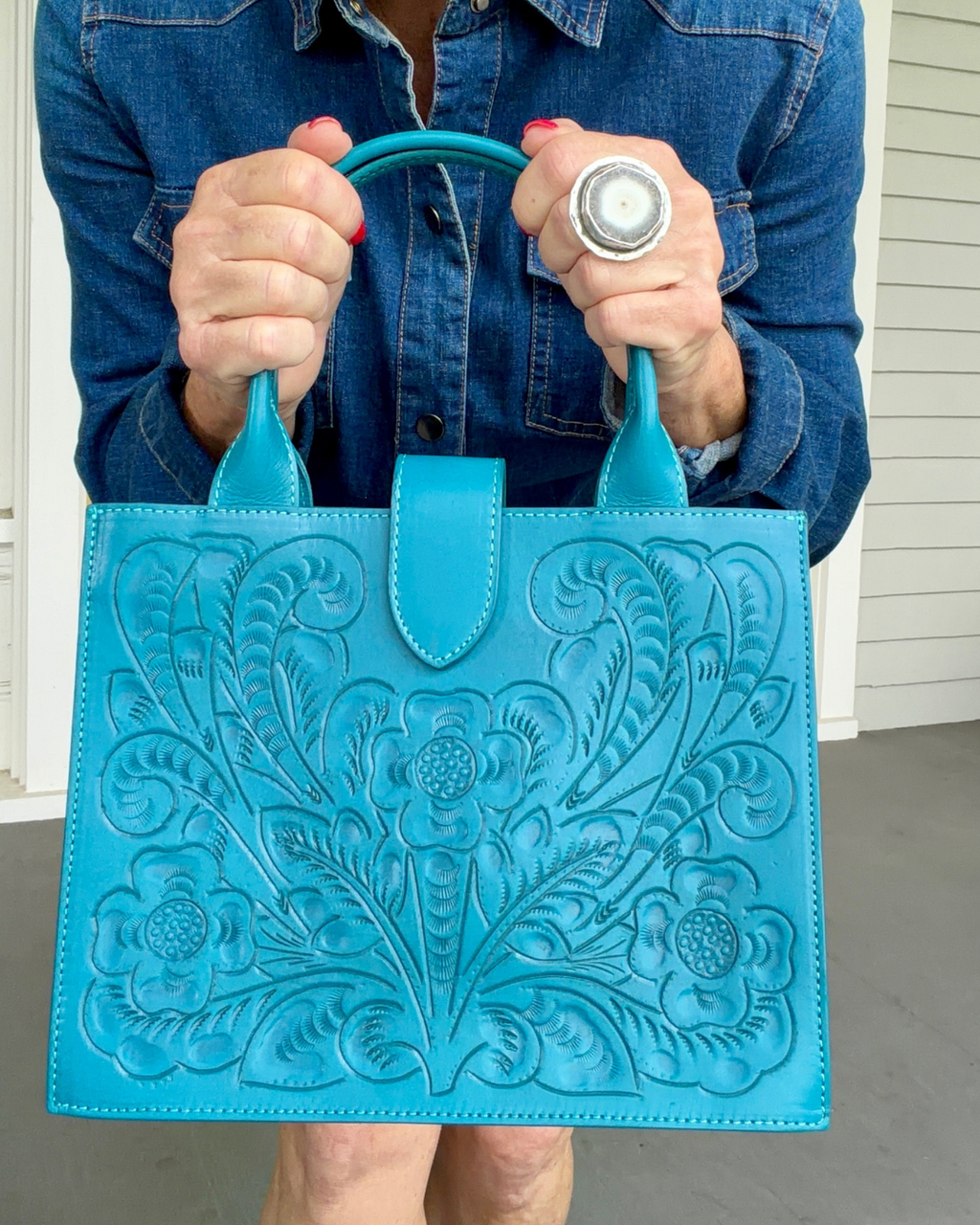 The Mini Tote| Artisan Leather Mini Tote Bag