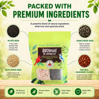 Edible Birdhouses Re-Seeding Kit – Premium Wild Bird Seed Mix