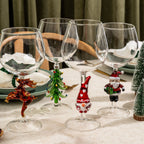 3D Christmas Tree Wine Glasses - Che Cose Belle