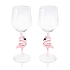 3D Flamingo All Purpose Wine Glass - Che Cose Belle