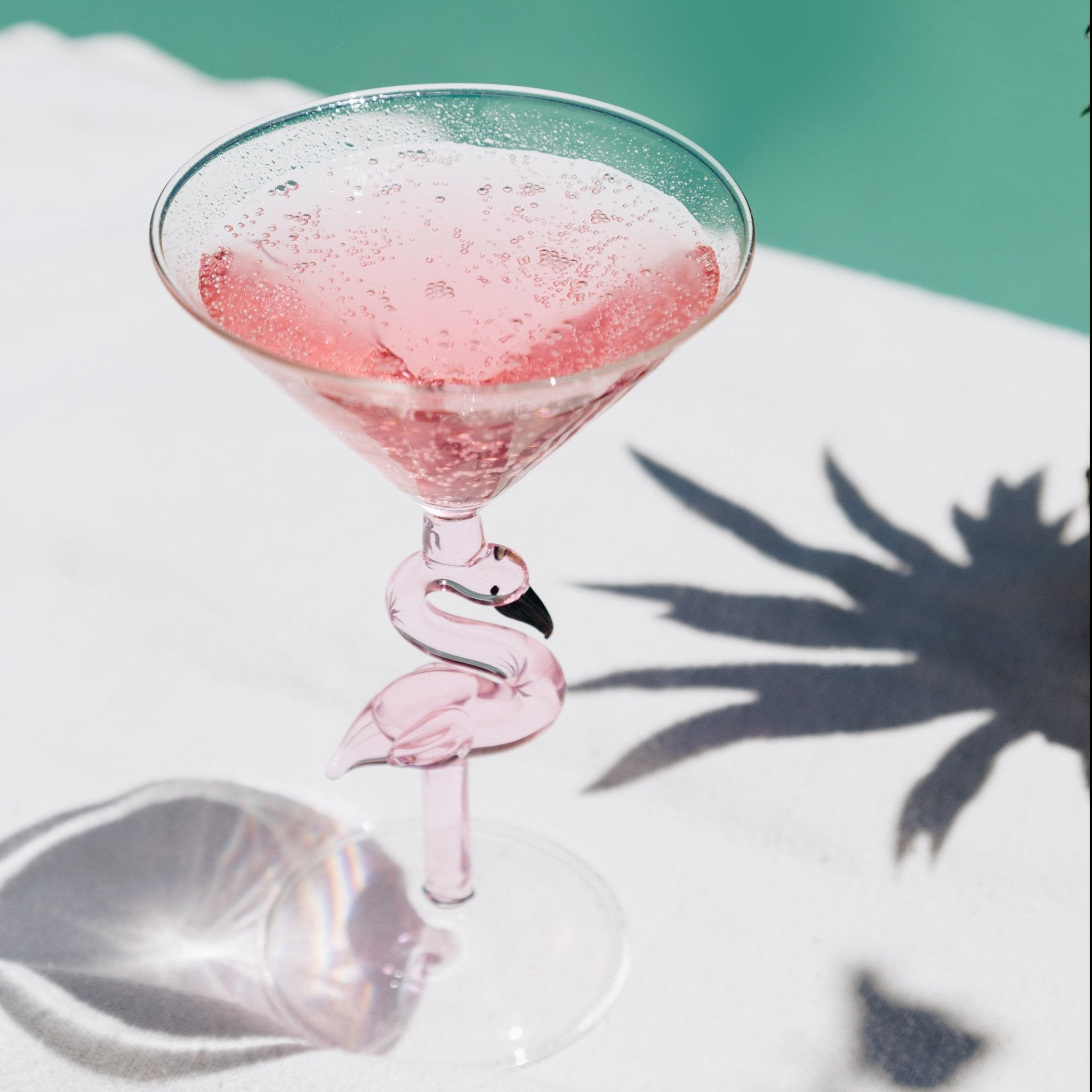 3D Flamingo Martini Glass - Che Cose Belle