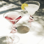 3D Flamingo Martini Glass - Che Cose Belle