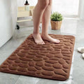 3D Non-Slip Bathroom Mat – Quick-Dry Absorbent Cobblestone Doormat - Che Cose Belle