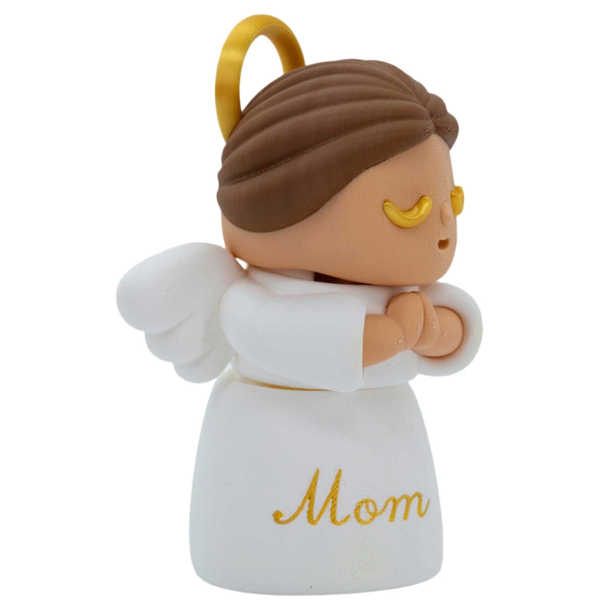 3D Printed Angel | 6" x 4" x 2.5" | 3 oz | Mom & Dad Design | Black Sheep Producs LLC - Che Cose Belle