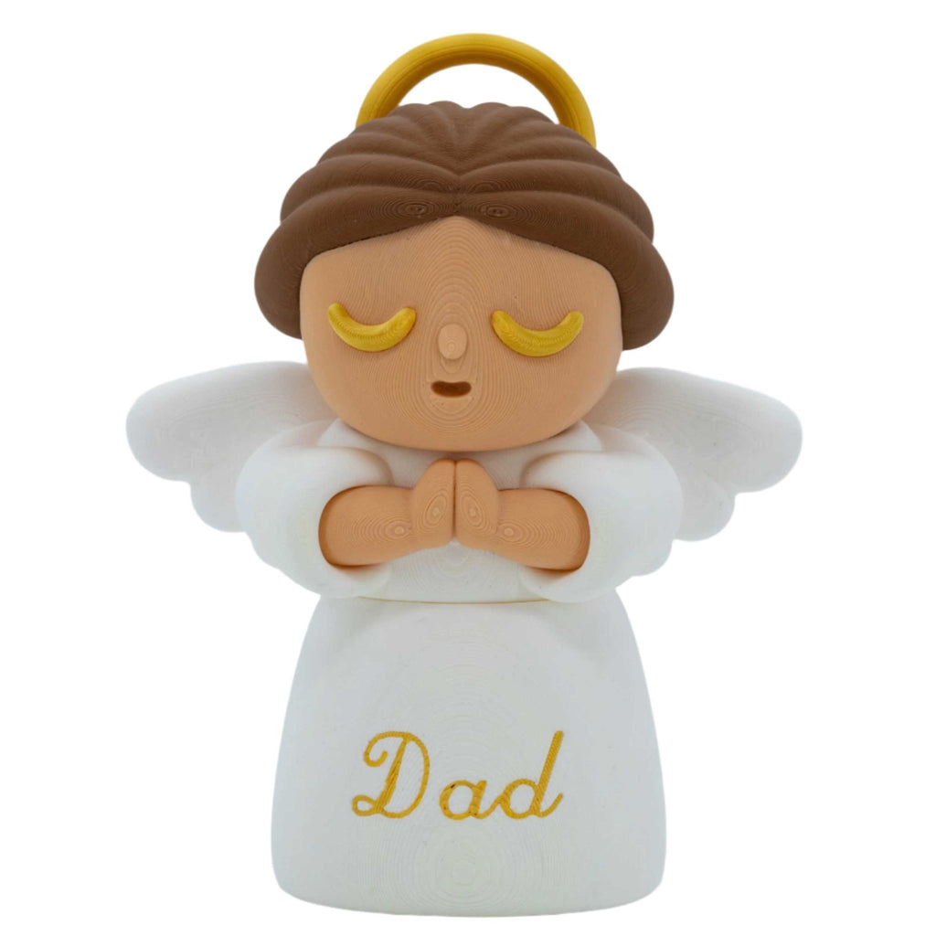 3D Printed Angel | 6" x 4" x 2.5" | 3 oz | Mom & Dad Design | Black Sheep Producs LLC - Che Cose Belle